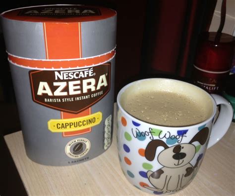 This coffee isn't very healthy but certainly delicious. #GotItFree - My lovely mug of frothy Nescafe Azera ...