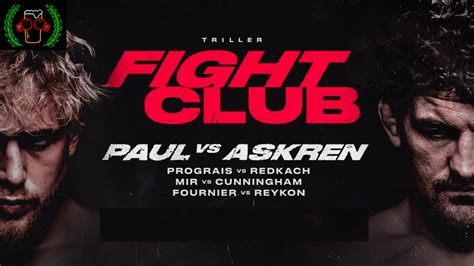 Edit tapology wikis about fighters, bouts, events and more. Triller: Paul vs Askren Predictions - Pintsized Interests