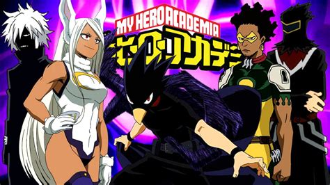 Every Black Character In My Hero Academia Explained And Their Voice Actors