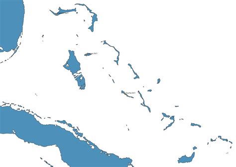 Airports In Bahamas Map 