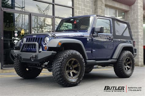 Jeep Wrangler With 17in Fuel Beast Wheels Exclusively From Butler Tires
