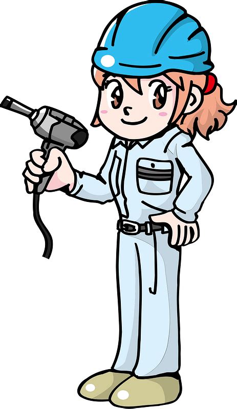 Woman Construction Worker Clipart Free Download Transparent Png