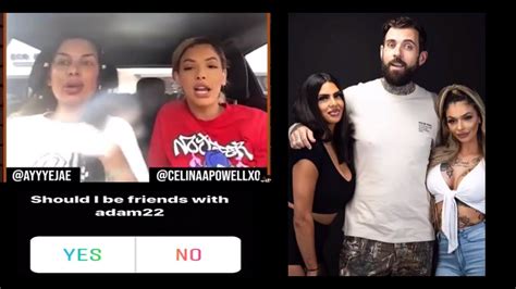 Celina Powell Explains Why She Went Off On Adam 22 For Inviting Jimmy Smacks On No Jumper Youtube