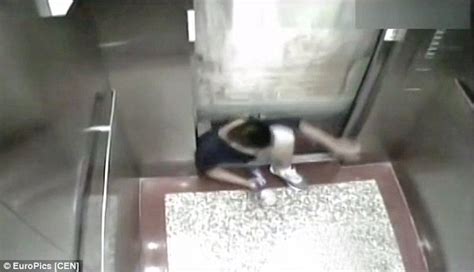 Crushed To Death By An Elevator The Shocking Moment A Broken Lift