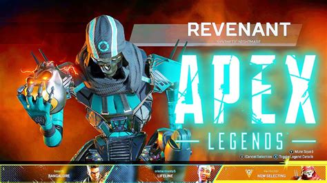 Apex Legends Revenant Gameplay Win No Commentary Youtube