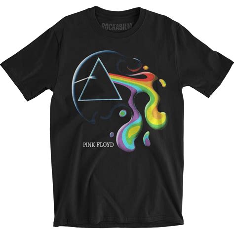 Pink Floyd Pink Floyd Mens Melting Prism Slim Fit T Shirt Medium