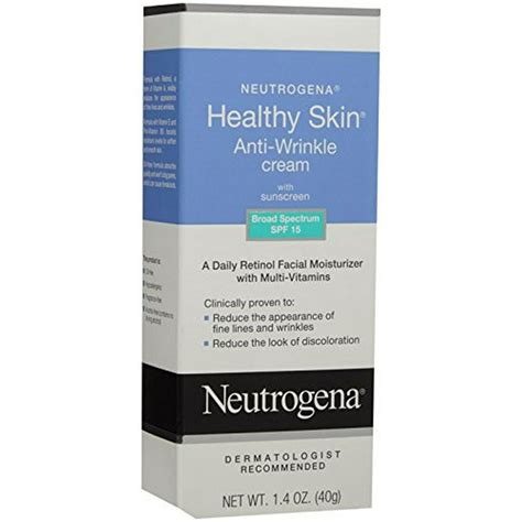 Neutrogena Healthy Skin Anti Wrinkle Cream Spf 15 1 4 Ounce