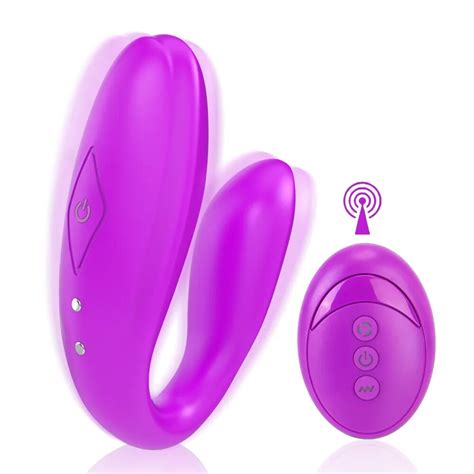 Wireless Remote Control U Shape Clitoris Vibrators Dual Motor Sex Toy For Woman G Spot Vibrator