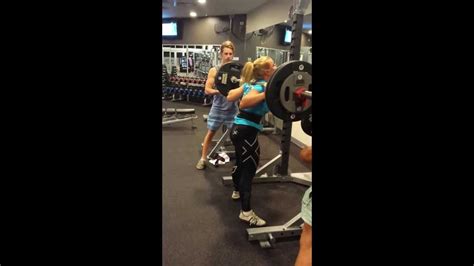 She Squats Bro Cami Squats 110kg × 8 Reps Youtube