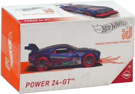 Amazon Hot Wheels Id Uniquely Identifiable Vehicles Blue Power GT Toys Games