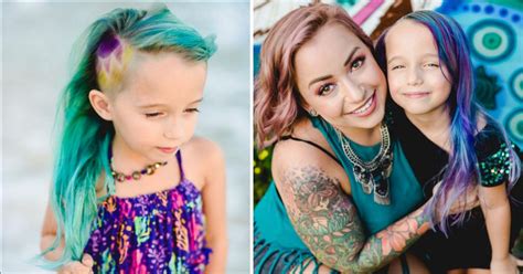 Mom Is Criticized For Dying Her Daughters Hair But Her Response