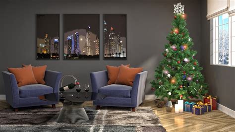 Christmas Tree Christmas Interior Hd Wallpapers