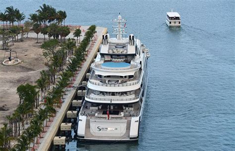 Russian Billionaires Mega Yacht Docked At Aaa Page Q Sports