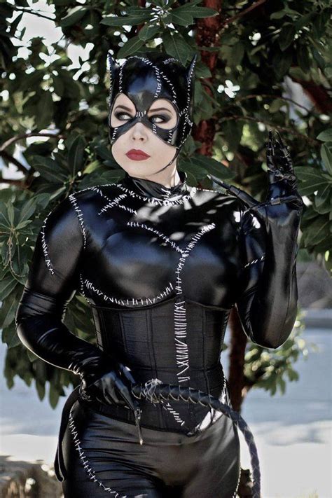 Catwoman Cosplay Upgraded Wanita Mode Wanita