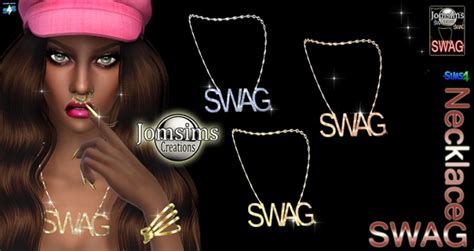 Swag Necklace At Jomsims Creations Sims 4 Updates