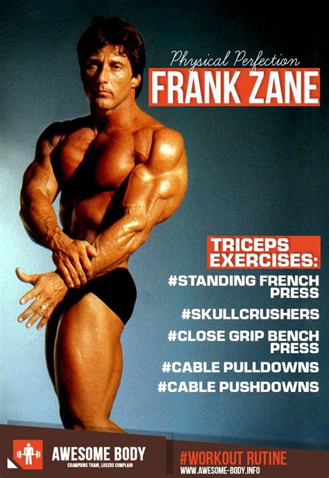 31 Best Images About Frank Zane On Pinterest Arnold