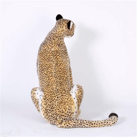 Pair Of Life Size Cheetah Stuffed Animals At 1stdibs