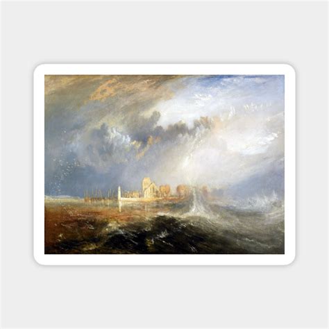 High Resolution William Turner Quillebeuf Mouth Of The Seine 1833
