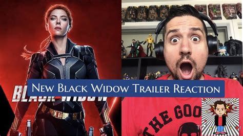 new black widow trailer reaction youtube