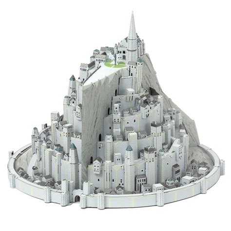 Fascinations Minas Tirith Metal Earth Lord Of The Rings Premium Series