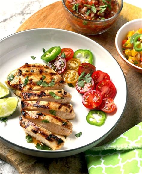 Easy Grilled Tequila Lime Chicken Lemon Blossoms