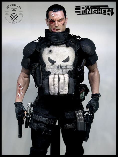 Science Fiction Fantasy And Adventure The Punisher 16 Custom Figure