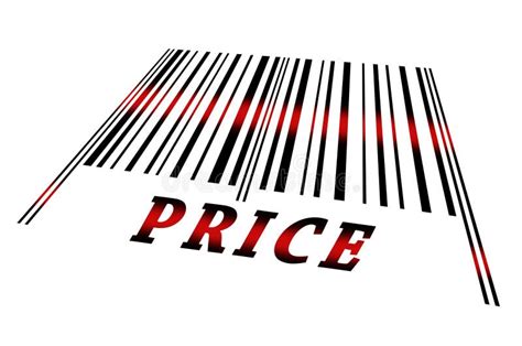 Price Tag With Barcode Stock Vector Illustration Of Data 28093104