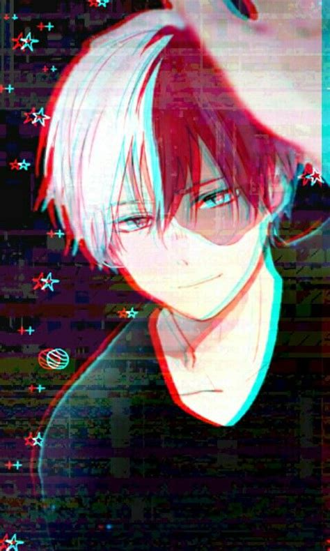 Just a bunch of boku no hero academia pics, in a book ✯ ˚.༄ [ none of the fanarts belong to me! Todoroki shouto, BNH, wallpaper black, by pan-chan | Anime ...