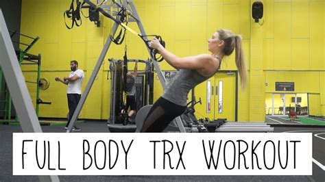 Full Body Trx Workout 5 Exercises For A Full Body Burn Youtube