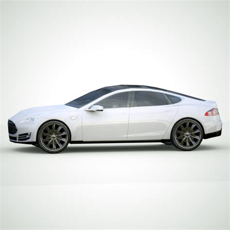 2013 Tesla S 3d C4d