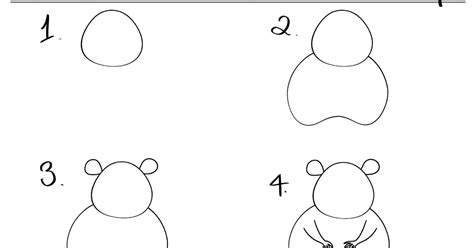 How To Draw A Cute Hamster In 6 Steps Love To Draw Things