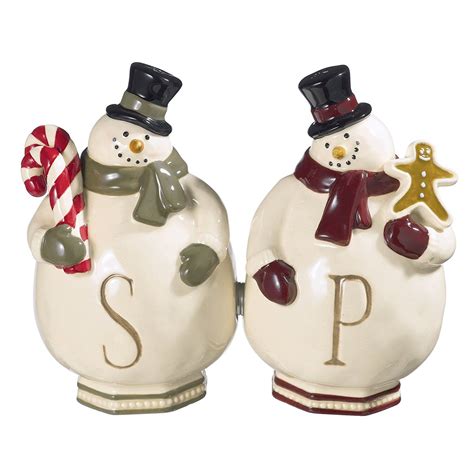 Snowman Salt And Pepper Shakers Page Two Christmas Wikii Salt