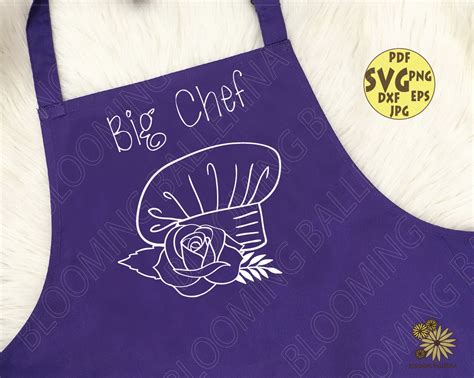 Bundle Flower Chefs Hats With Roses And Leaves Svg File Etsy