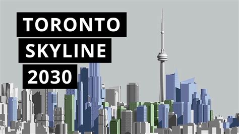 Toronto Skyline In 2030 A 3d Walkthrough Youtube