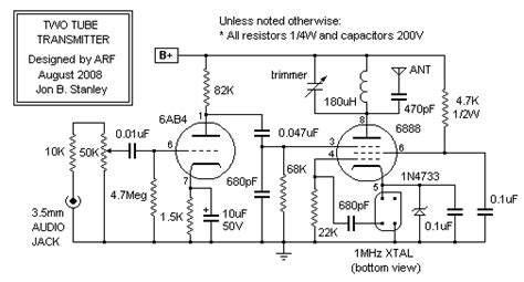 Two Tube Am Transmitter