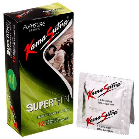 Kamasutra Superthin Condoms 12 Pcs Jiomart
