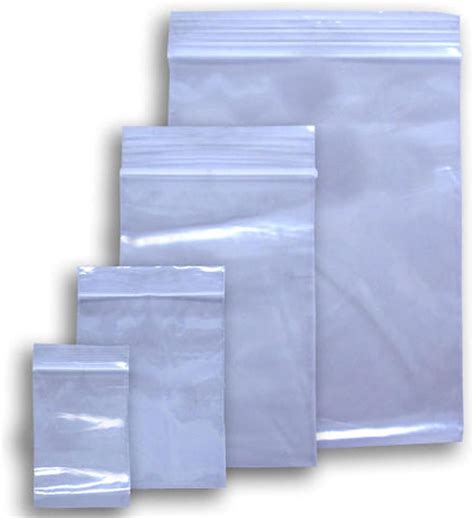 500 Ziplock 12x15 Reclosable Clear Plastic Poly Bags 2 Mil 12x15 Zip