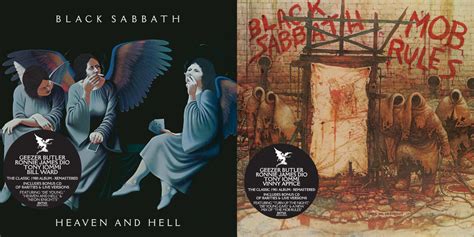BLACK SABBATHRonnie James Dio期の作品Heaven And HellMob Rulesのデラックス