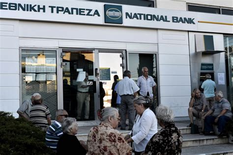 After A Three Week Bank Closure The Doors Of All 2500 Greek Bank