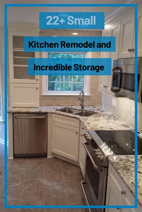 22 Small Kitchen Remodel And Incredible Storage Hacks On A Budget In