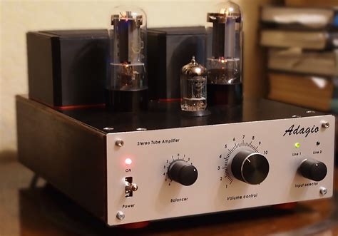 Аudiophile 6p3s 6l6 Tube Single Ended Stereo Amplifier Etsy