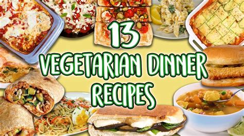 Keep it low in calories and eat just enough to keep you from feeling too hungry because dinner is just a couple of hours away. 13 Vegetarian Dinner Recipes | Veggie Main Course Super ...