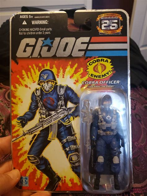 Gi Joe 25th Anniversary Cobra Officer Brand New And Ready For You