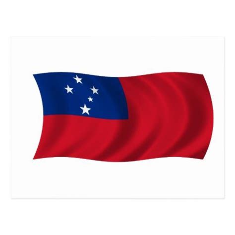 Pin On National Samoa Flag Personalized Custom Merchandise Flags