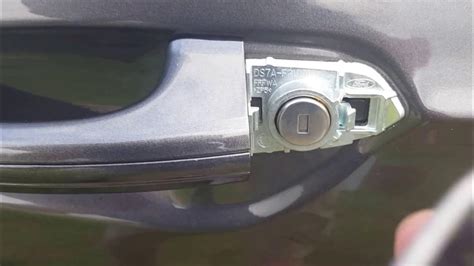 How To Unlock Your Car When You Key Fob Is Dead On A Ford Fusion Youtube