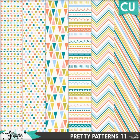 Pretty Patterns 11 Commercial Use