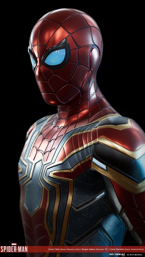 Leroy Chen Marvels Spider Man Iron Spider Suit Avengers Infinity War