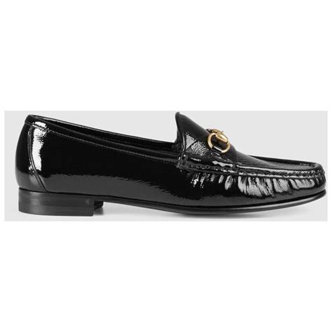 Gucci 1953 Horsebit Loafer In Patent Leather Black Patent Leather
