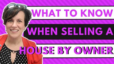What To Know When Selling A House By Owner Youtube