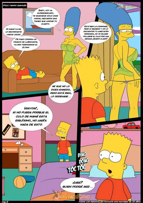 ᐈ Viejas Costumbres Los Simpson Hentai Milftoon Comic